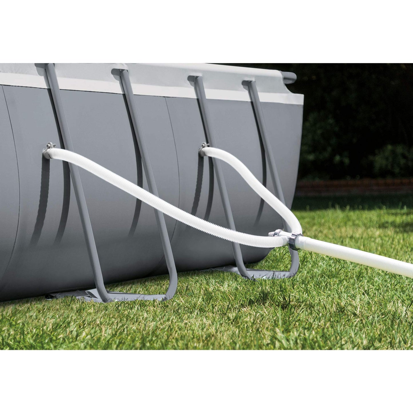 INTEX Ultra XTR 24 ft x 12 ft 52 in Above Ground Pool Set, Rectangular Swimming Pool
